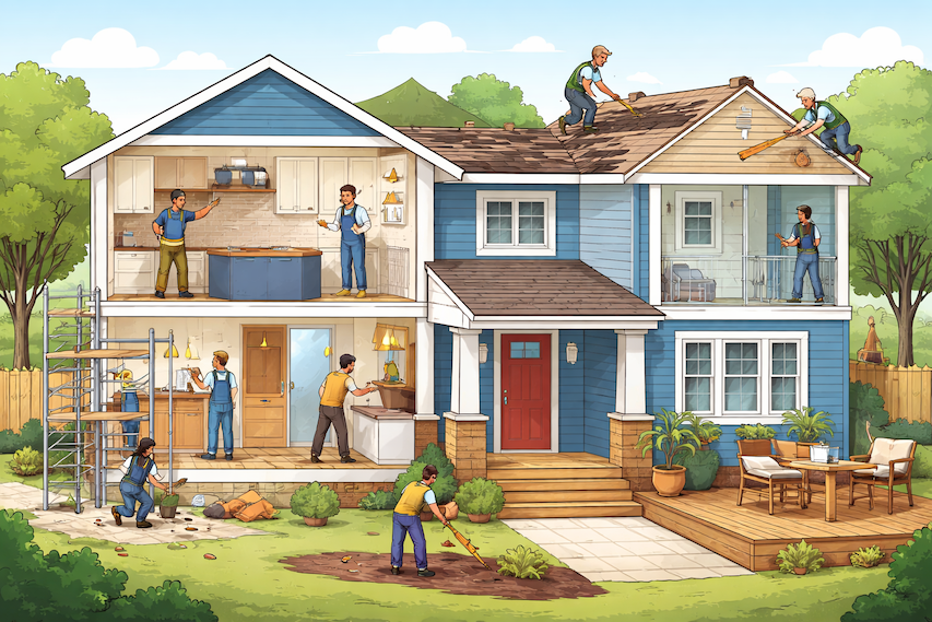 Popular Types of Home Renovations Homeowners Consider